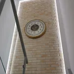 Luksusowe Bursztynowy ,,morski Szafir